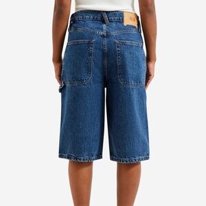 Dala Denim Starch Maxi Short Flat Blue Size 30